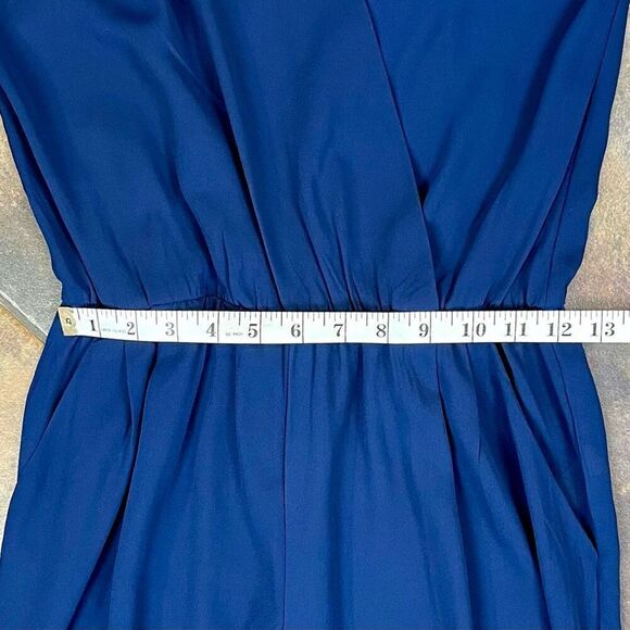 OODT Women’s Blue Wrap Jumpsuit Small - Picture 7 of 11
